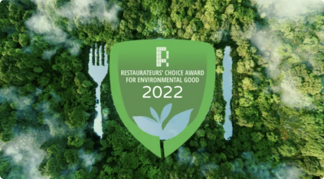 Restauranteur's choice award for environmental good